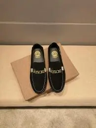 versace cuir chaussures pour homme s_120754a